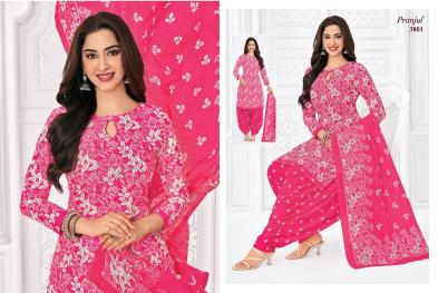 Pranjul priyanshi vol-38 dress materials wholesale singles sales in whatsapp